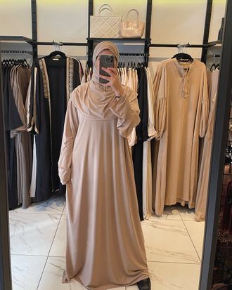 Gebedsjurk one size-one size-beige